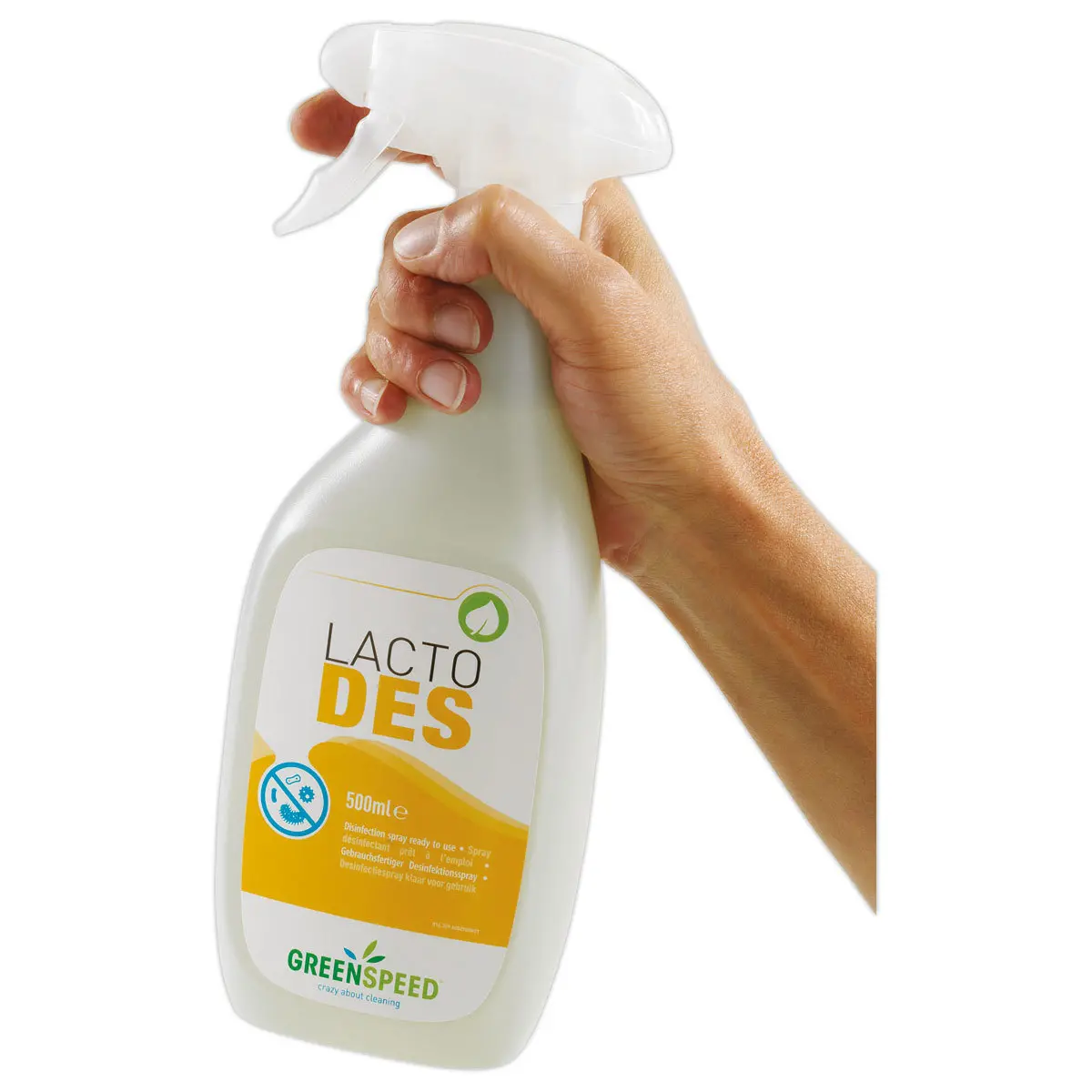 Spray d&eacute;sinfectant Lacto Des - Greenspeed photo du produit