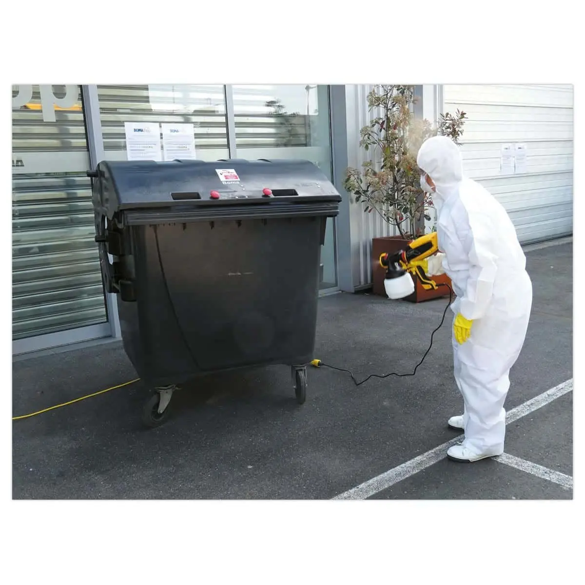 Nébulisateur électrique avec kit de désinfection photo du produit