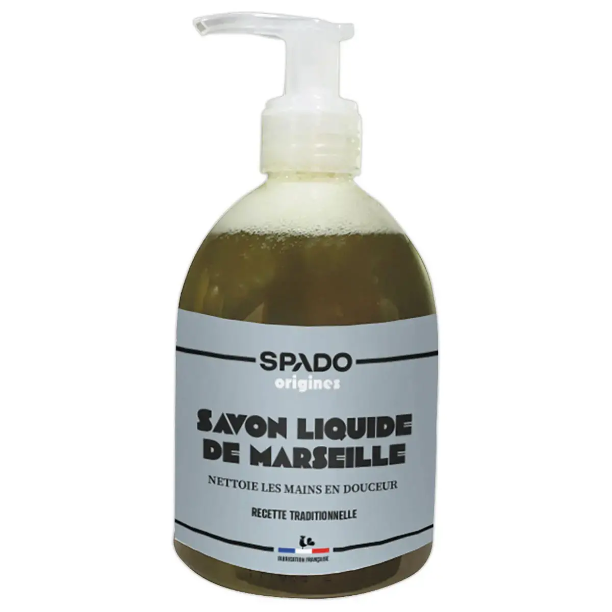 Flacon 300 ml de savon de Marseille liquide photo du produit