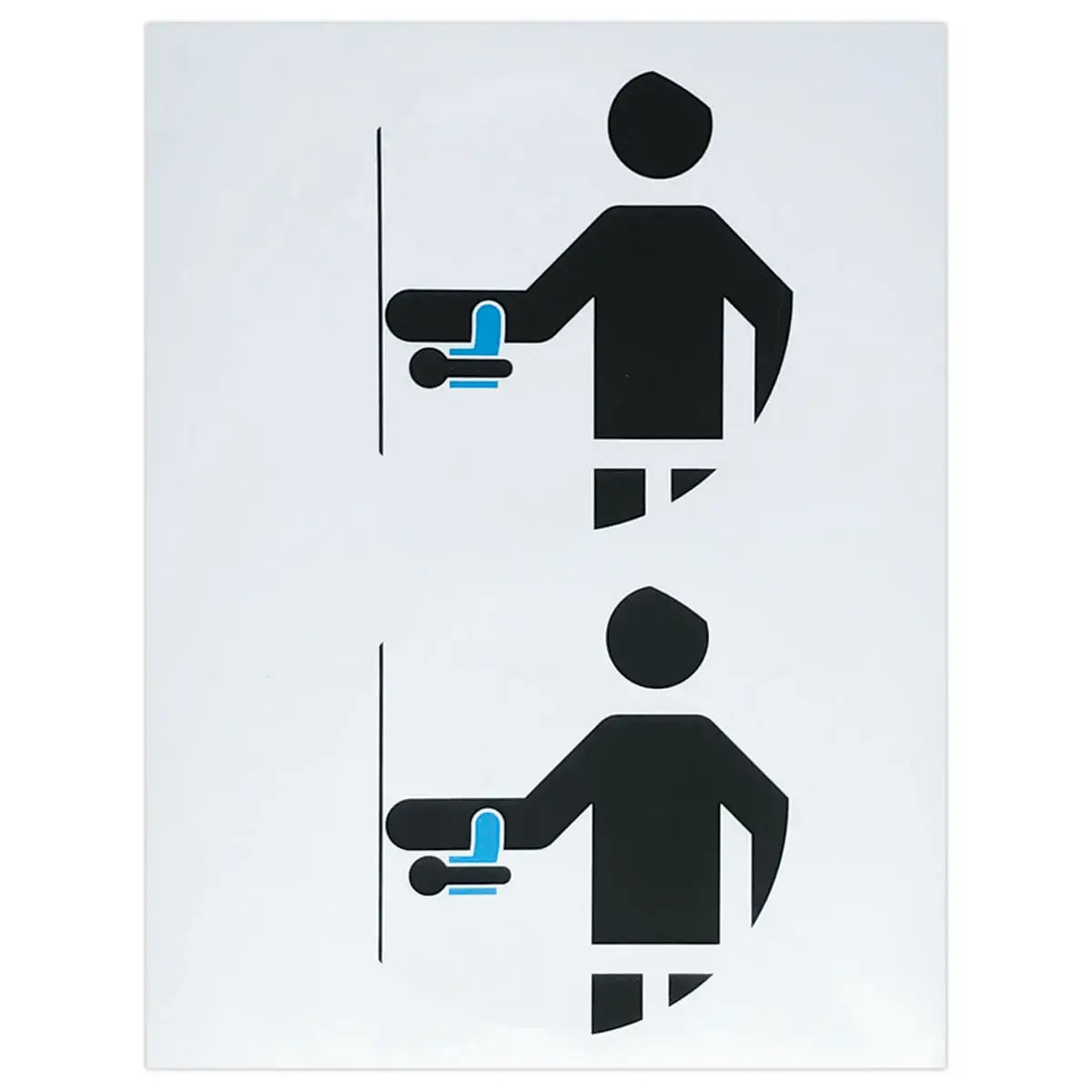 2 Poign&eacute;e de porte, adaptateur ouverturesans les mains,handicap/hygi&egrave;ne photo du produit