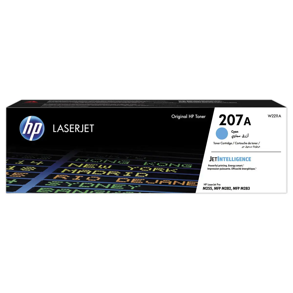 HP 207A W2211A toner cyan - HP photo du produit