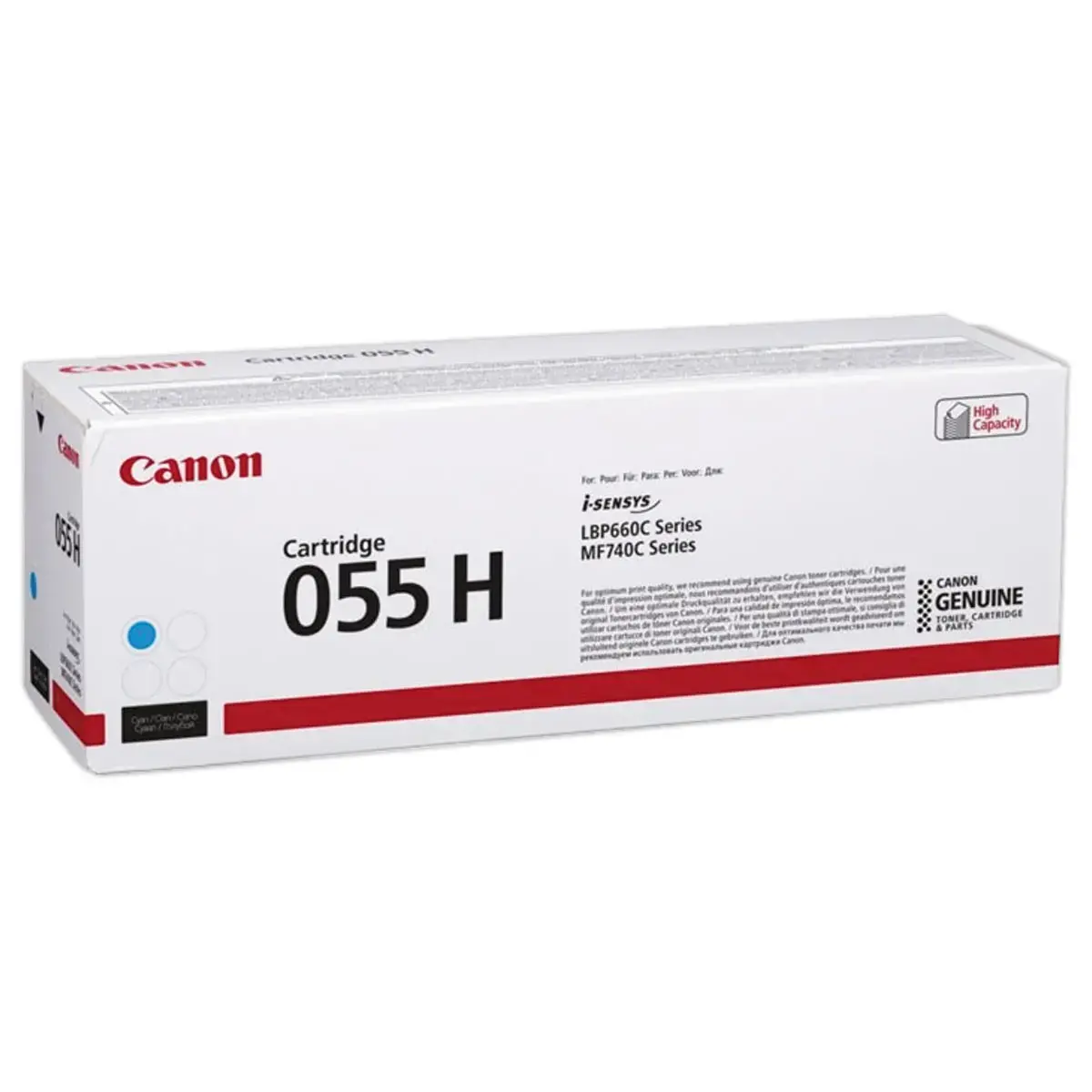 Toner Canon 055H cyan photo du produit