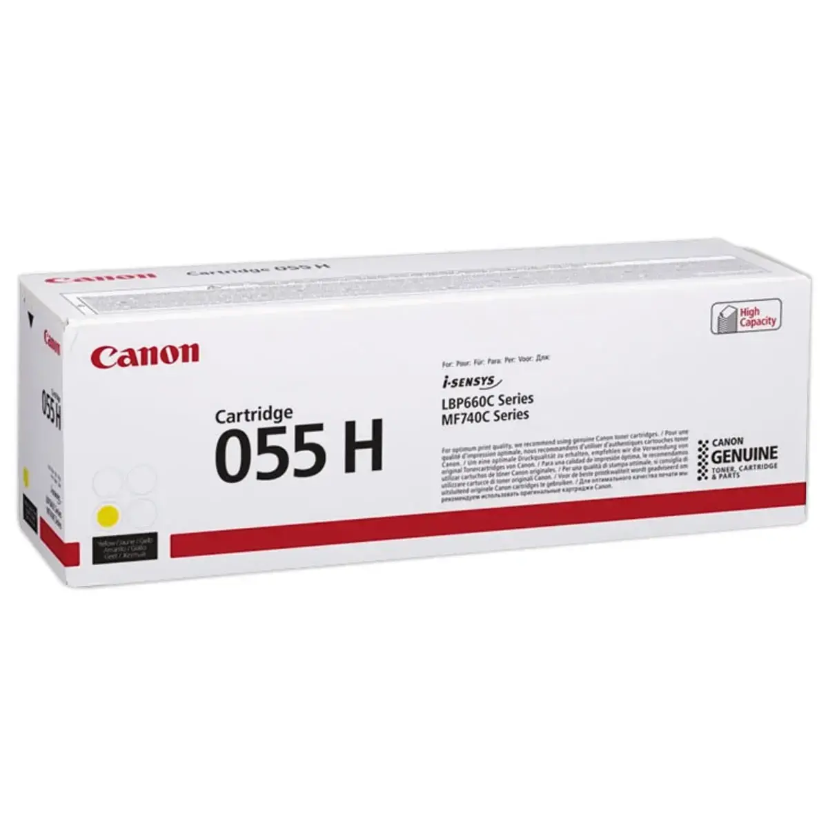 Toner Canon 055H jaune photo du produit
