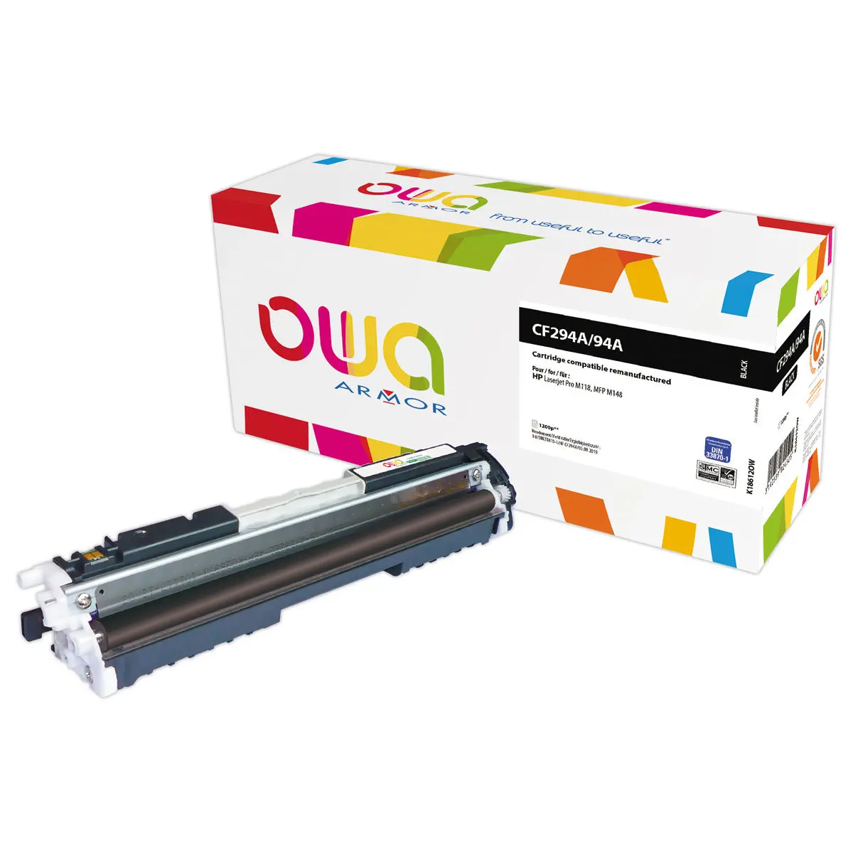 Toner éq. HP CF294A - Noir - OWA photo du produit