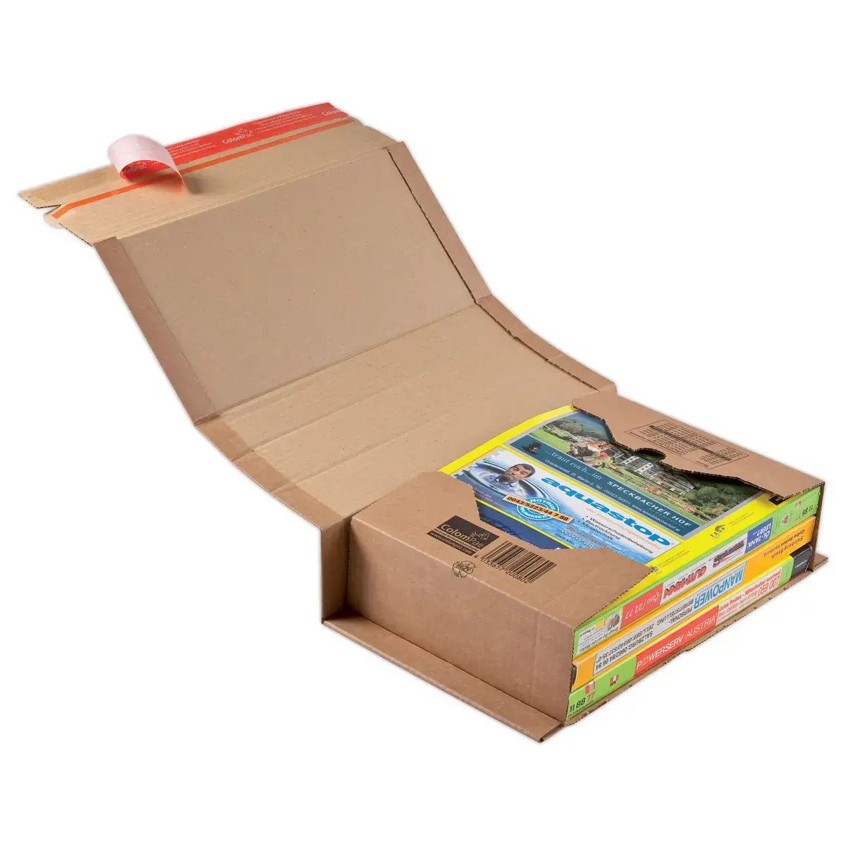 20 Bo&icirc;tes d'exp&eacute;dition Colompac C4 325 x 250 x 10 &agrave; 80 mm photo du produit