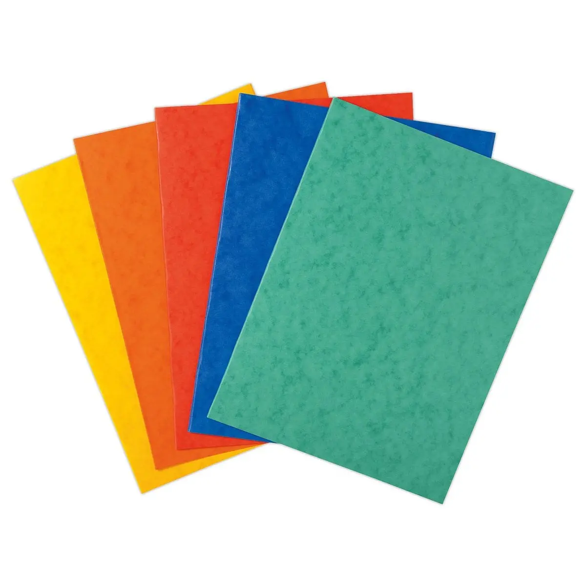 25 Chemises Carte lustr&eacute;e - 225g - assortis - Exacompta photo du produit