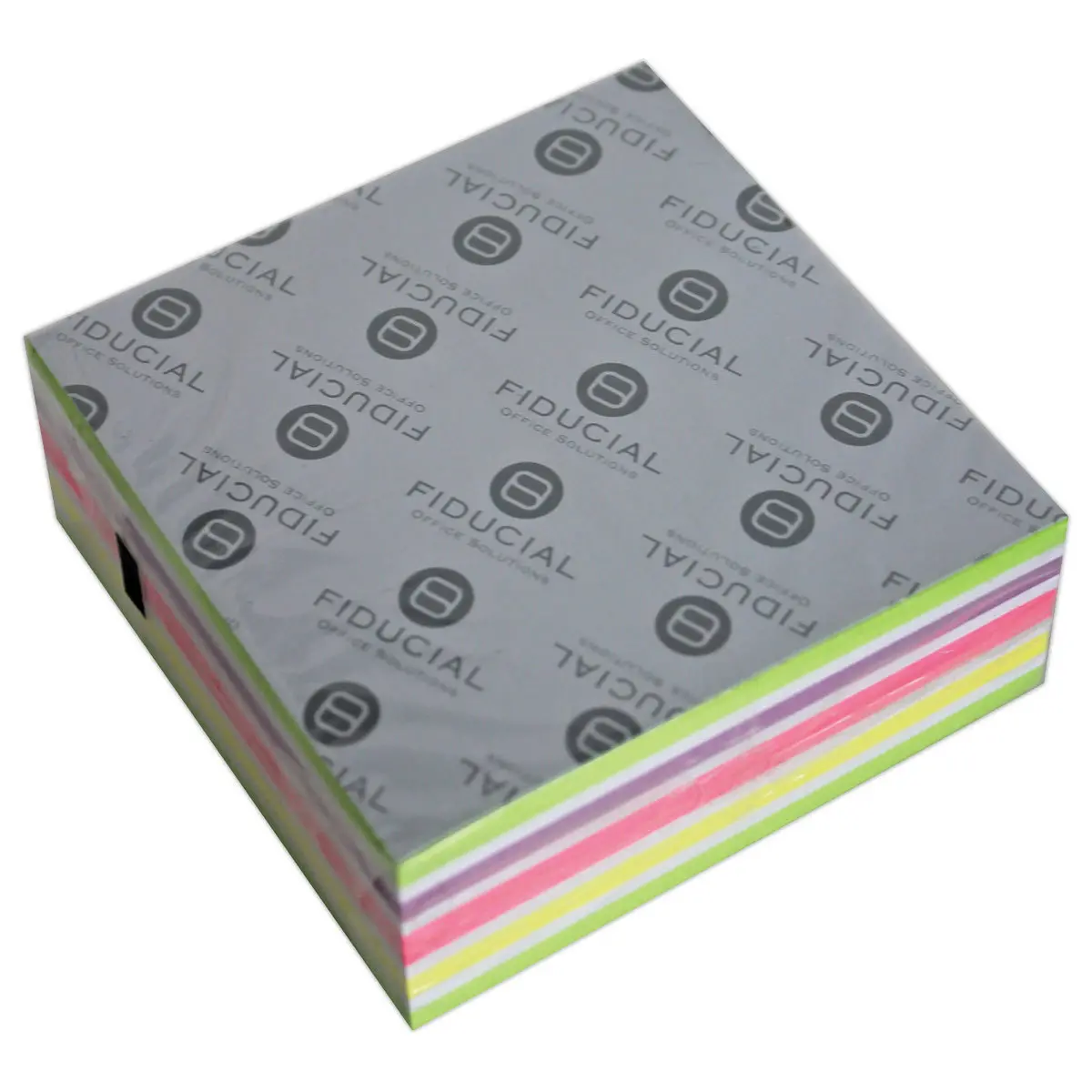 Bloc cube 320 feuilles - 76x76mm - Couleurs vives - Fiducial photo du produit