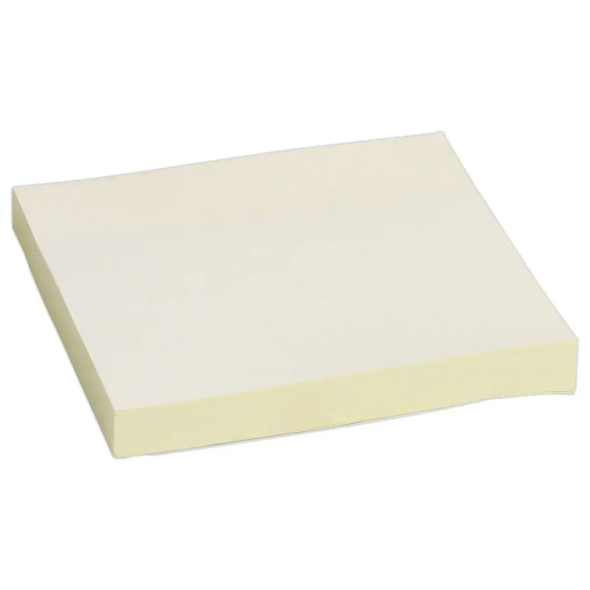 Bloc notes repositionnables - 7,6 x 7,6 cm - Jaune - FIDUCIAL photo du produit