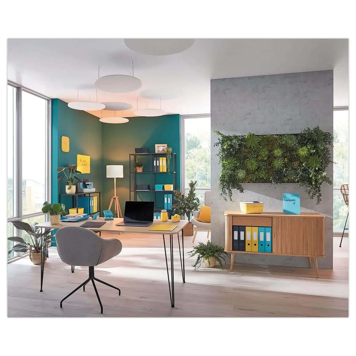 Classeur à levier 180° Cosy - Bleu - LEITZ photo du produit