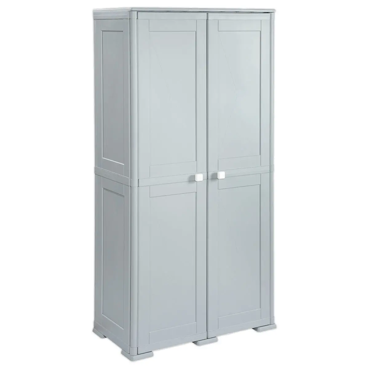 Armoire haute utilitaire avec emplacement balai Armoires rideau