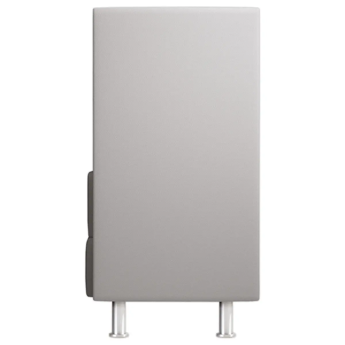 Si&egrave;ge avec isolation acoustique + tablette de travail 1 place, gris photo du produit