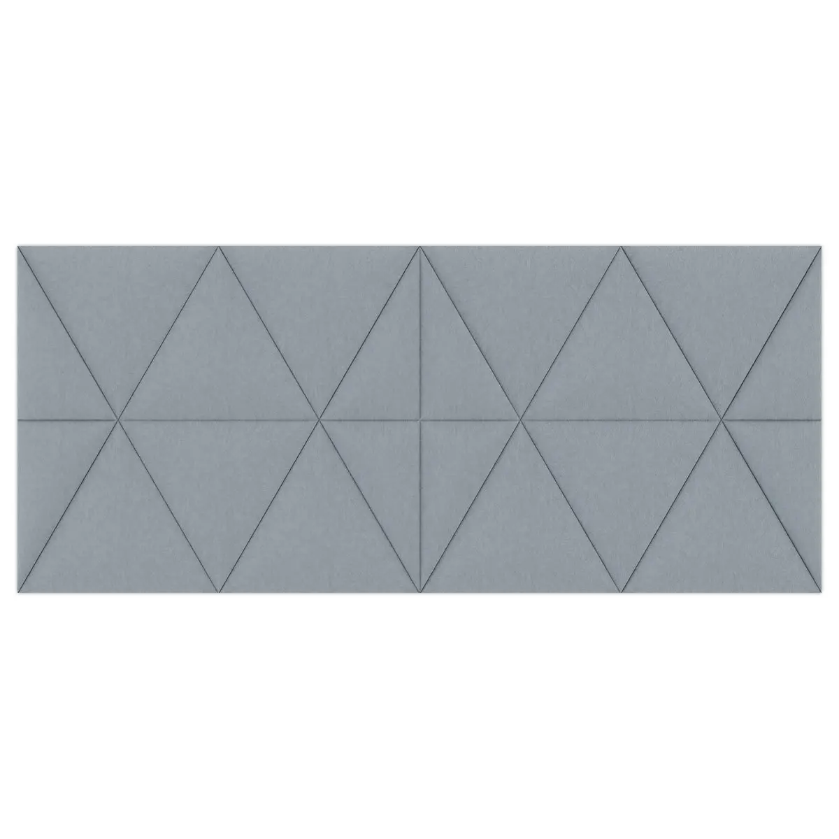 Panneaux acoustiques en tissu muraux gris photo du produit
