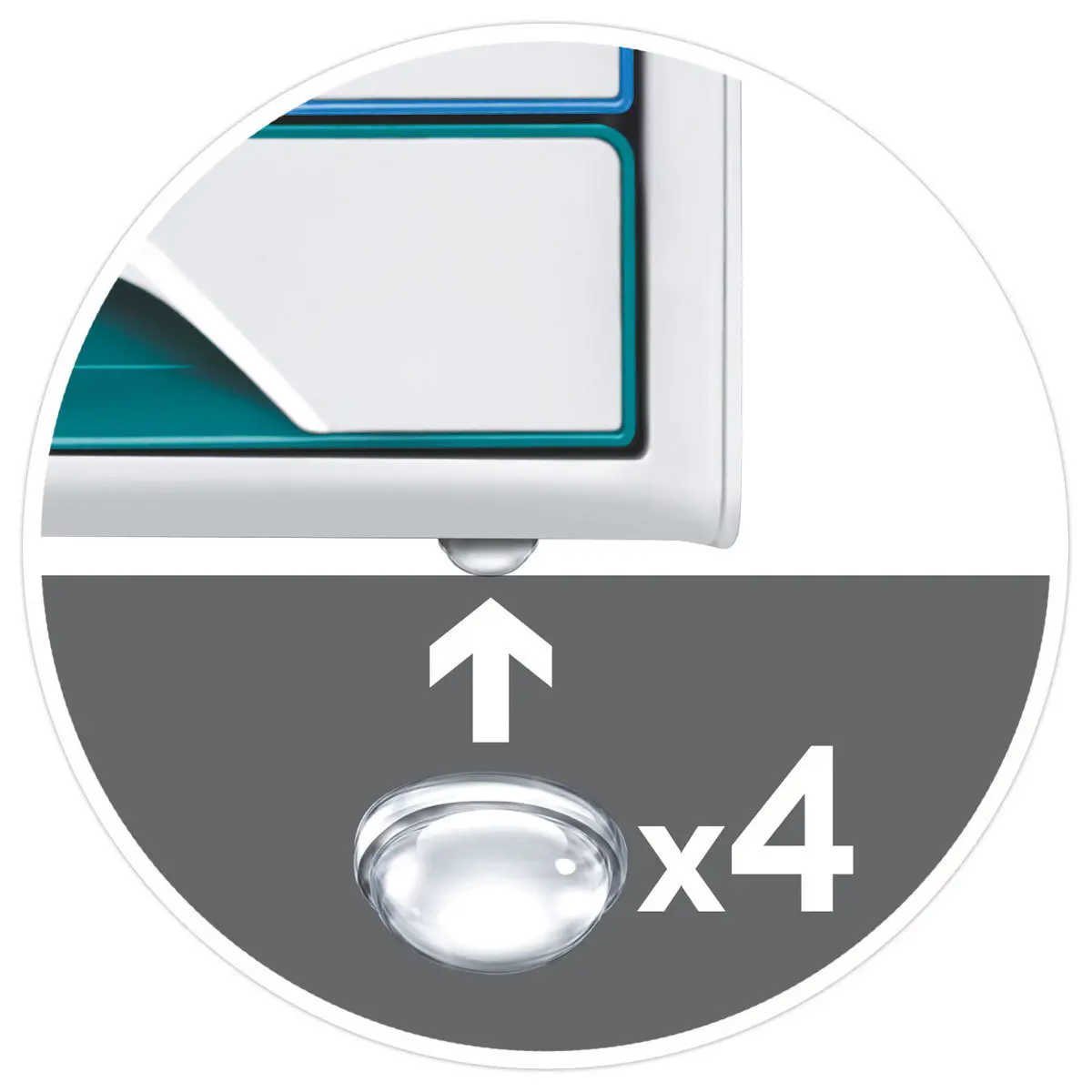 Module de classement 4 tiroirs -  Smoove Riviera - CEP photo du produit