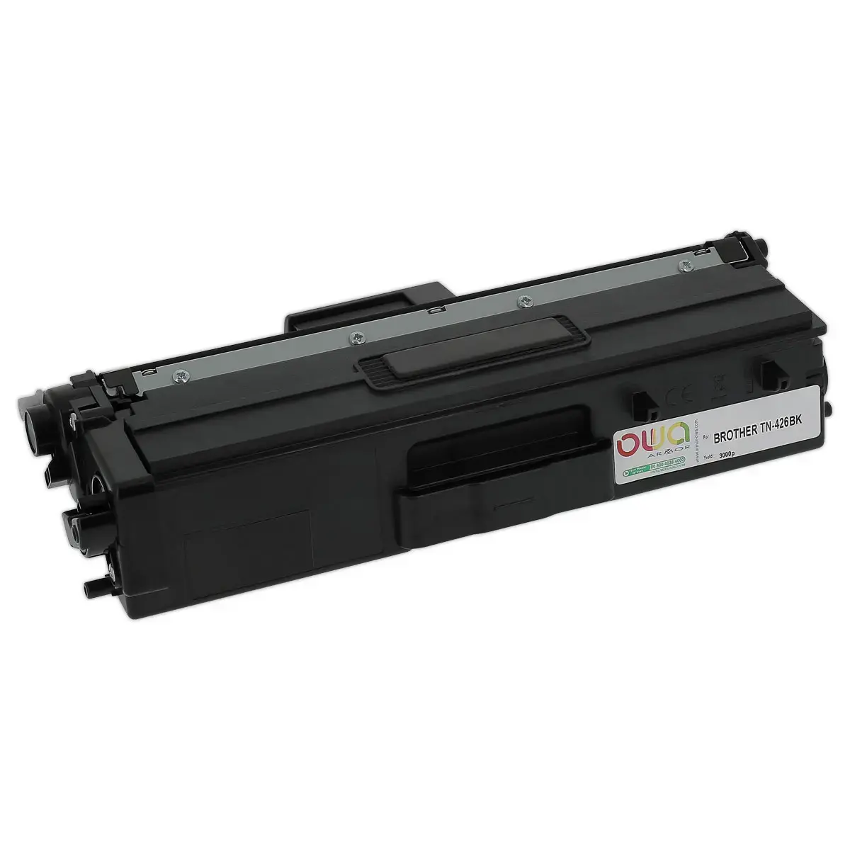Toner compatible Brother TN-426BK - Haute capacité - Noir - OWA photo du produit