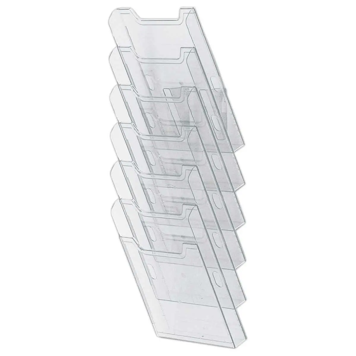 Trieur mural - 6 compartiments A4 - Transparent - EXACOMPTA photo du produit