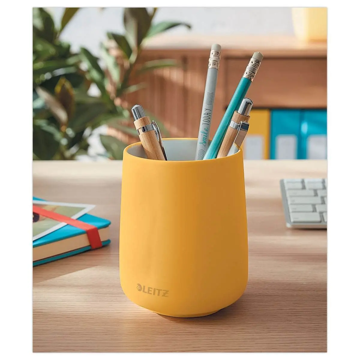 Pot à crayons Cosy – Jaune – LEITZ photo du produit