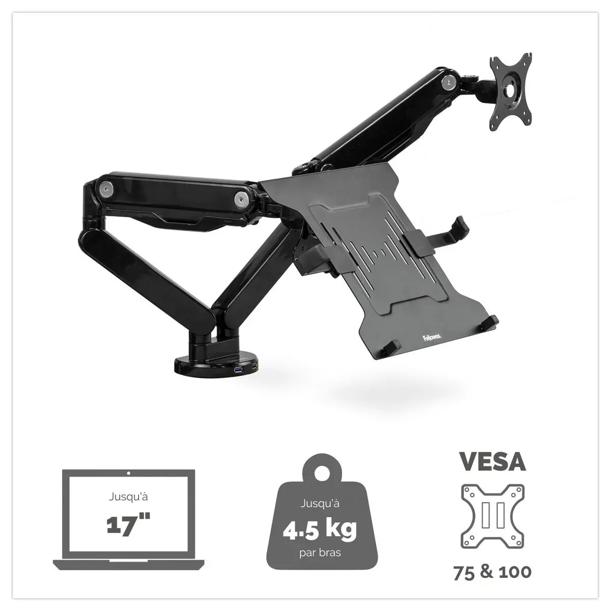 Kit complémentaire porte ordinateur portable photo du produit