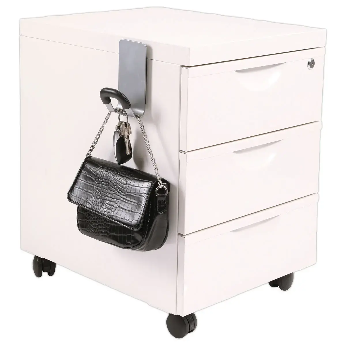 Pat&egrave;re magn&eacute;tique &ndash; Argent &ndash; ALBA photo du produit