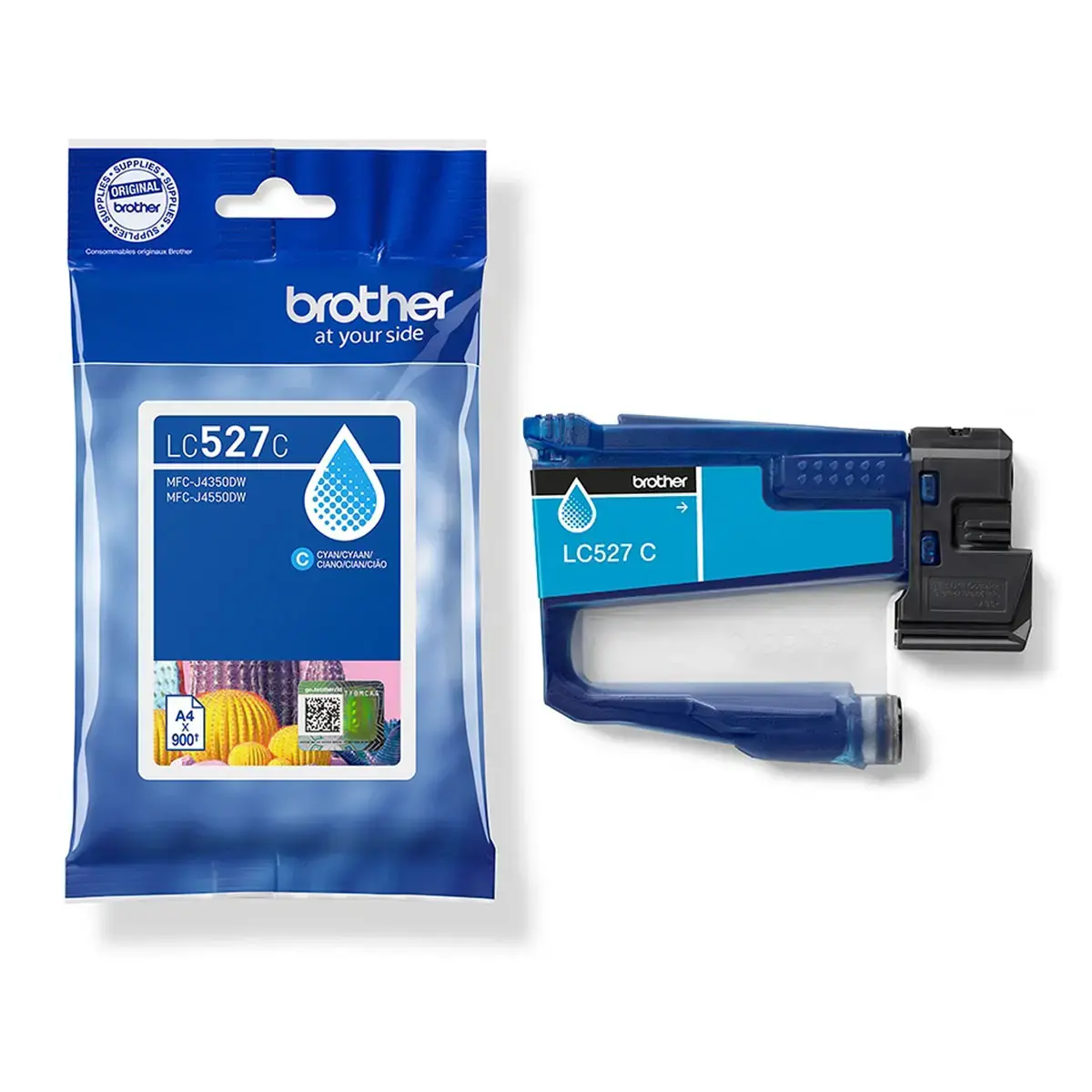 Brother LC527C Cartouche Cyan photo du produit