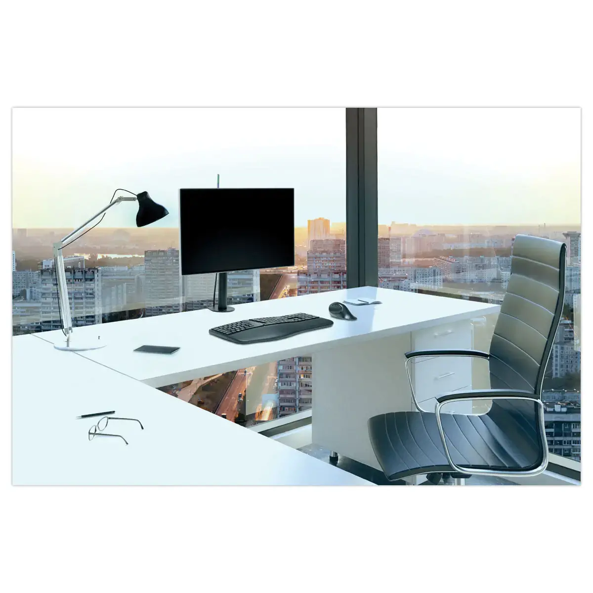 Bras articulé pour écran à faible encombrement SmartFit - KENSINGTON photo du produit