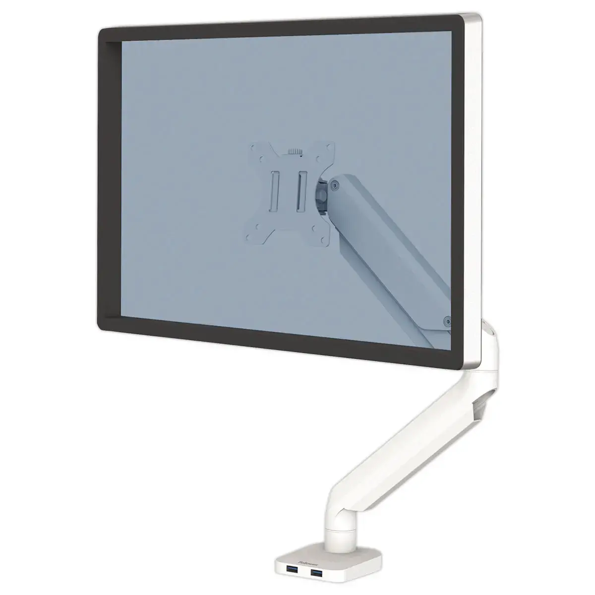 Bras porte-écran simple Platinum Series - Blanc - FELLOWES photo du produit