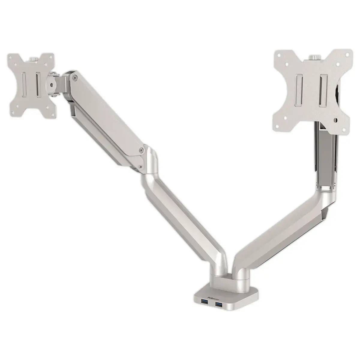 Bras porte-écrans double Platinum Series - Argent - FELLOWES photo du produit