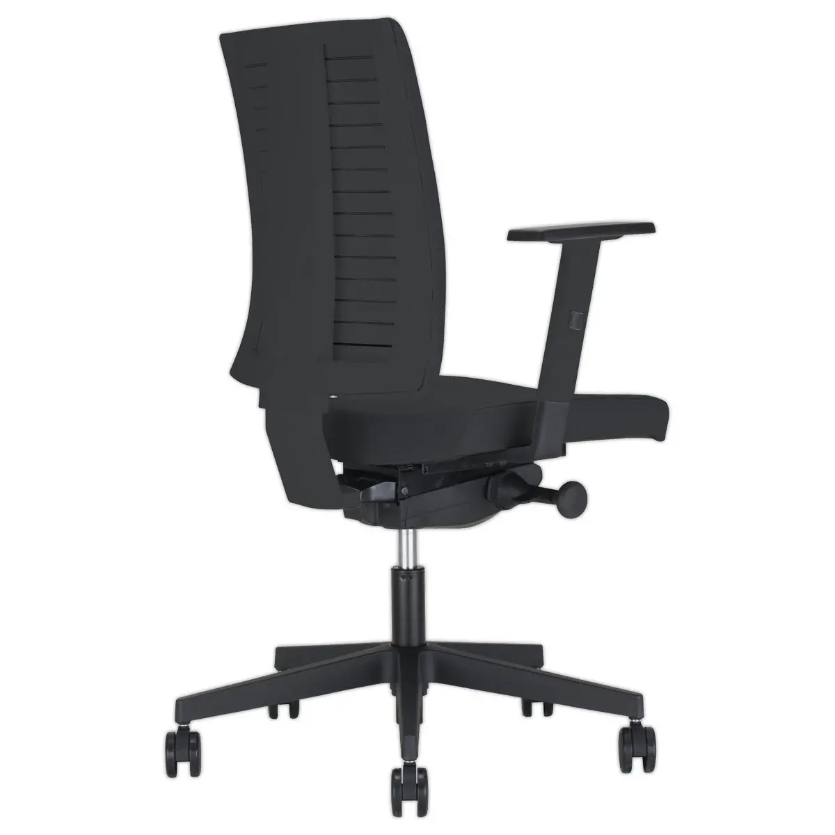 Siège Navigo tissu mécanisme synchronedécalé noir coque noire-monté photo du produit