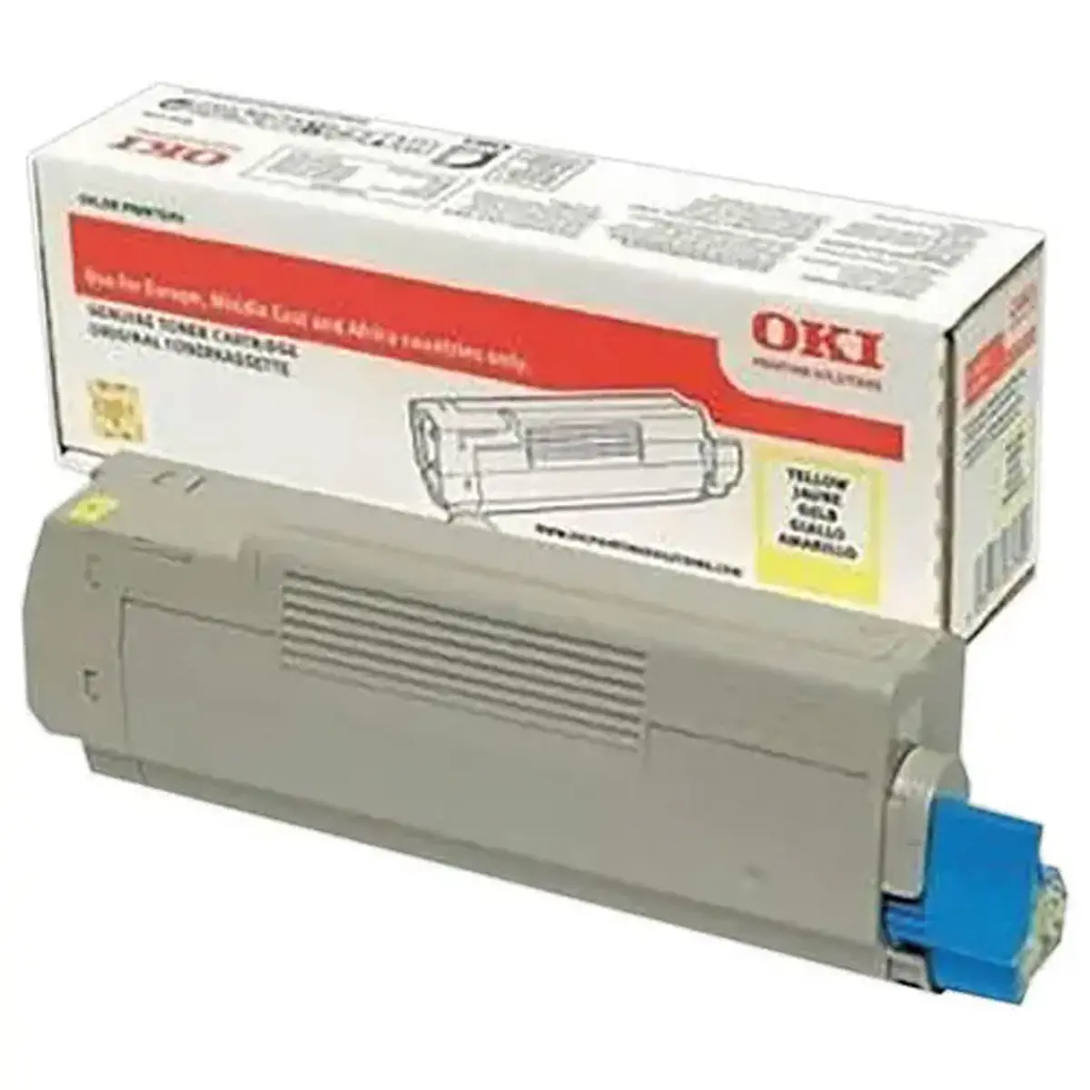 Toner OKI 46507505 jaune photo du produit