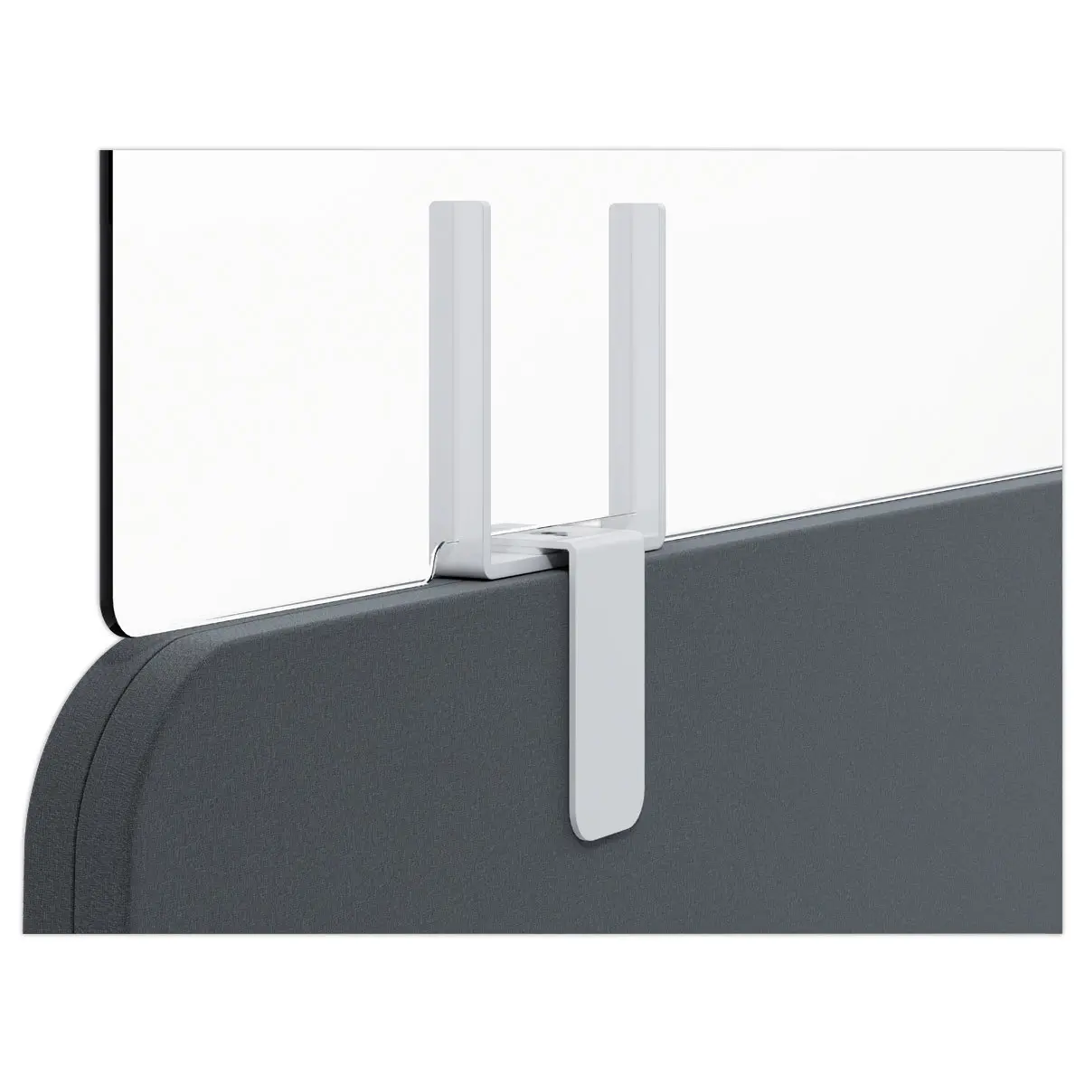 R&eacute;hausse pour pour panneau &eacute;cran L 80 cm - dim : 80 x 27 x 0,4 cm photo du produit