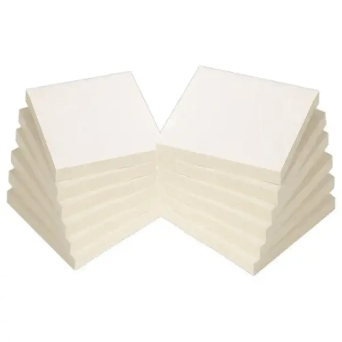 12 Blocs notes repositionnables recyclées - 7,6 x 7,6 cm - Fiducial photo du produit