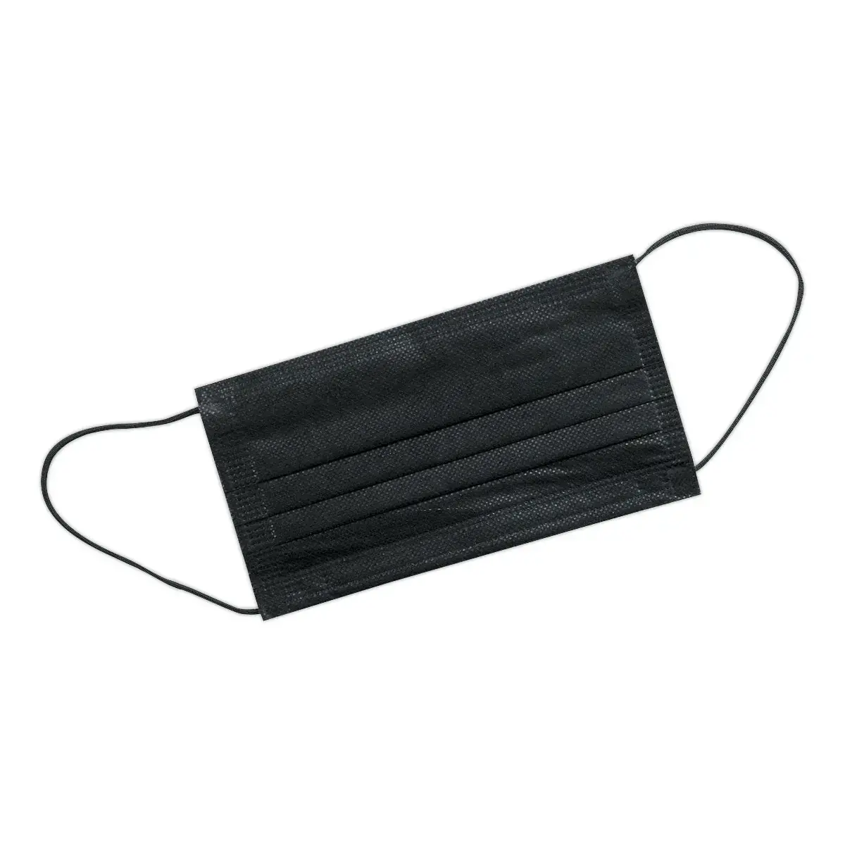 50 Masques chirurgicaux type II jetables - Fran&ccedil;ais - Noir photo du produit