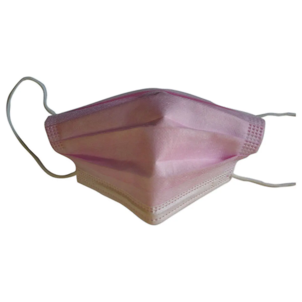 50 Masques chirurgicaux type II jetables - Français - Rose photo du produit