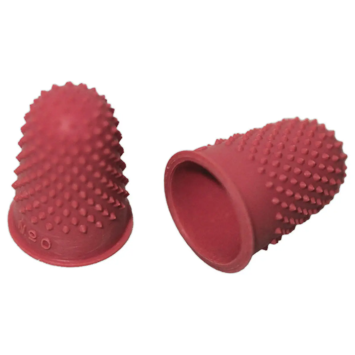 12 Doigtiers en caoutchouc pour femme - Ø16 mm - SIGN photo du produit