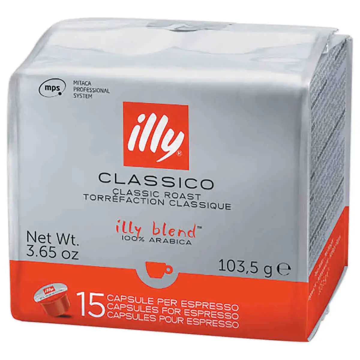 15 Capsules Illy pour Espresso Classique - Compatibles Nespresso photo du produit