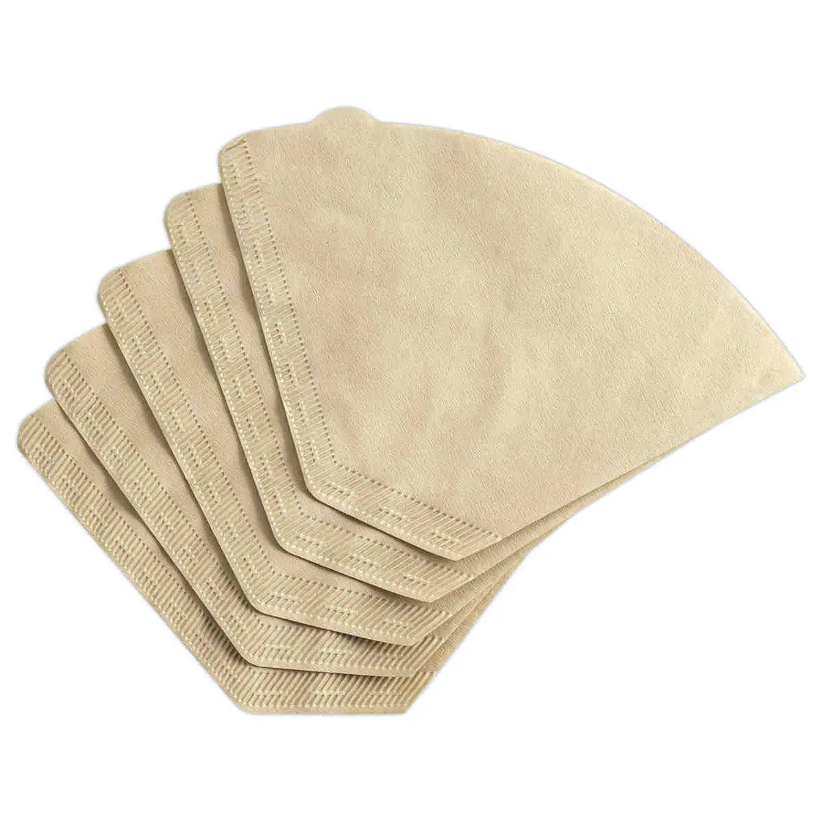 200 Filtres &agrave; caf&eacute; N&deg; 4 marron photo du produit