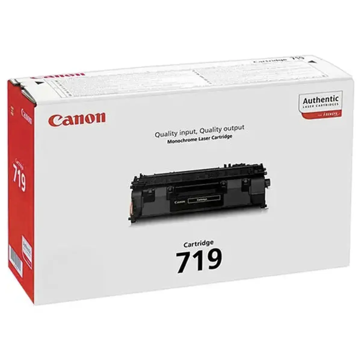 Cartouche Laser Canon 719 NR - 2100 P. photo du produit