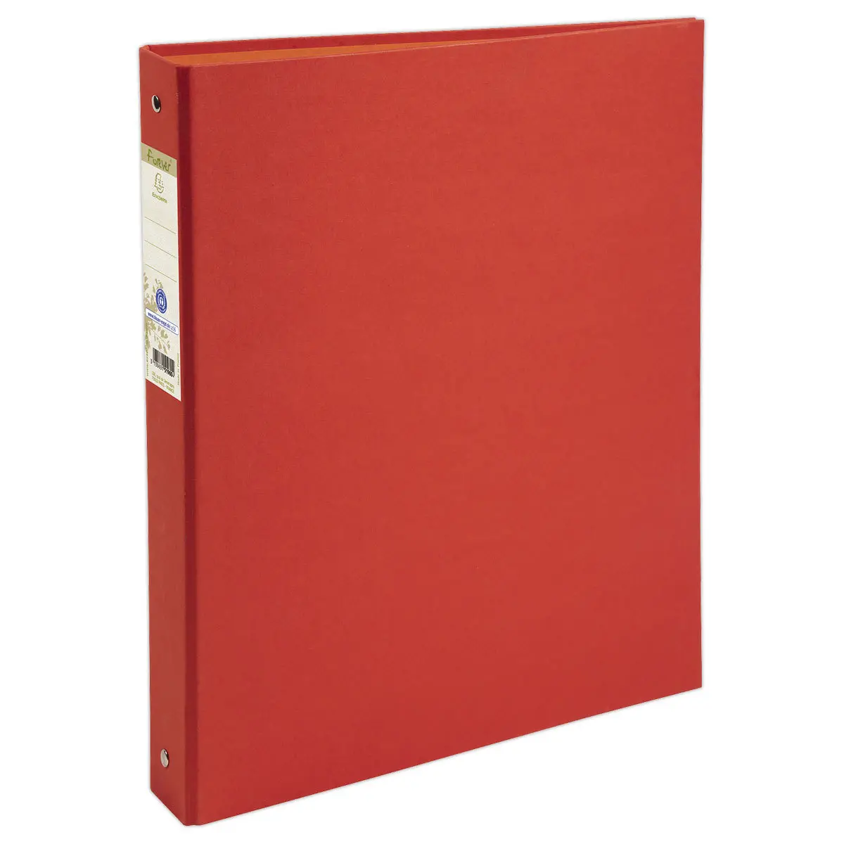 Classeur 4 anneaux recyclé Forever - Dos 4 cm - Rouge - Exacompta photo du produit