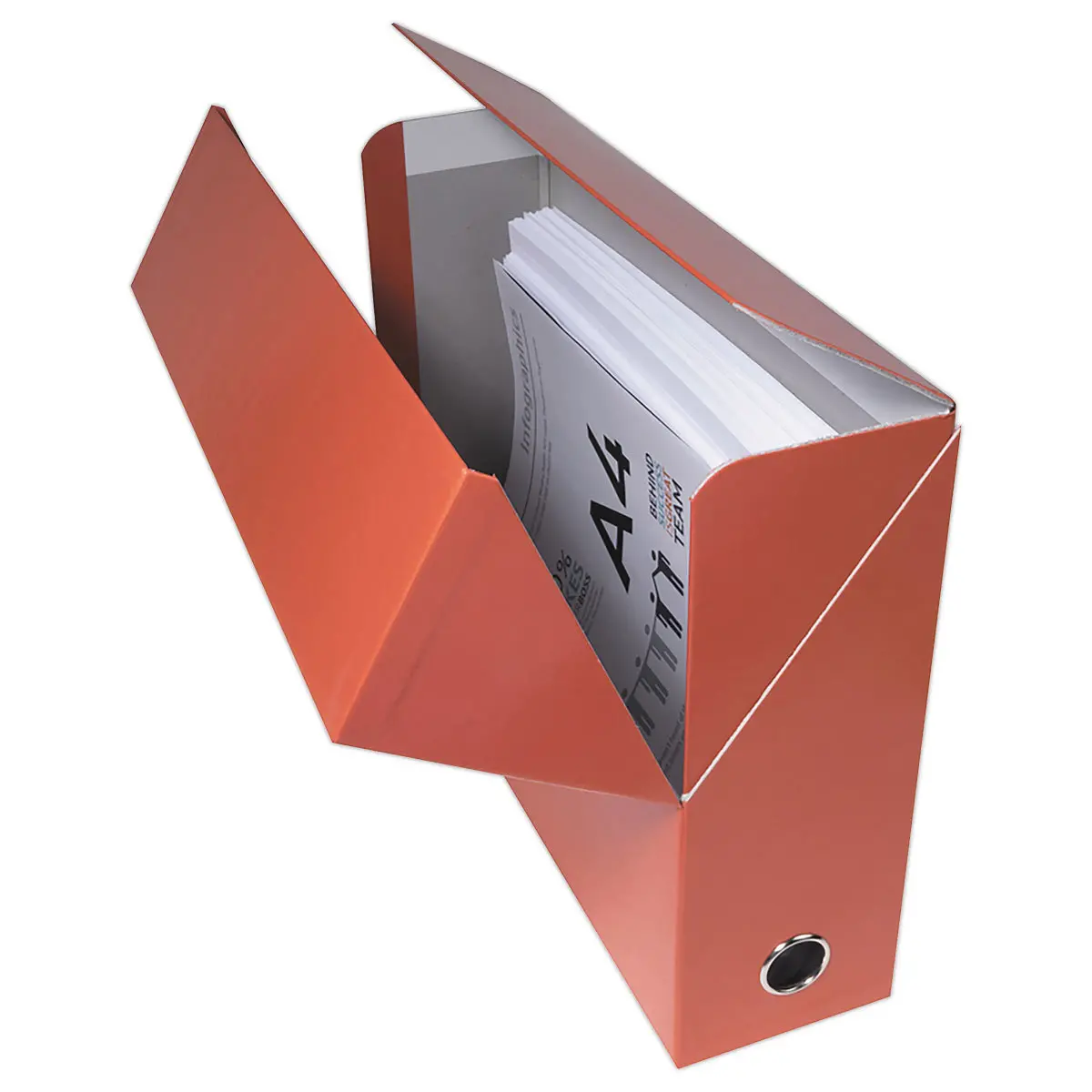 Boîte classement IDERAMA - A4 - dos 9 cm  - rouge - EXACOMPTA photo du produit