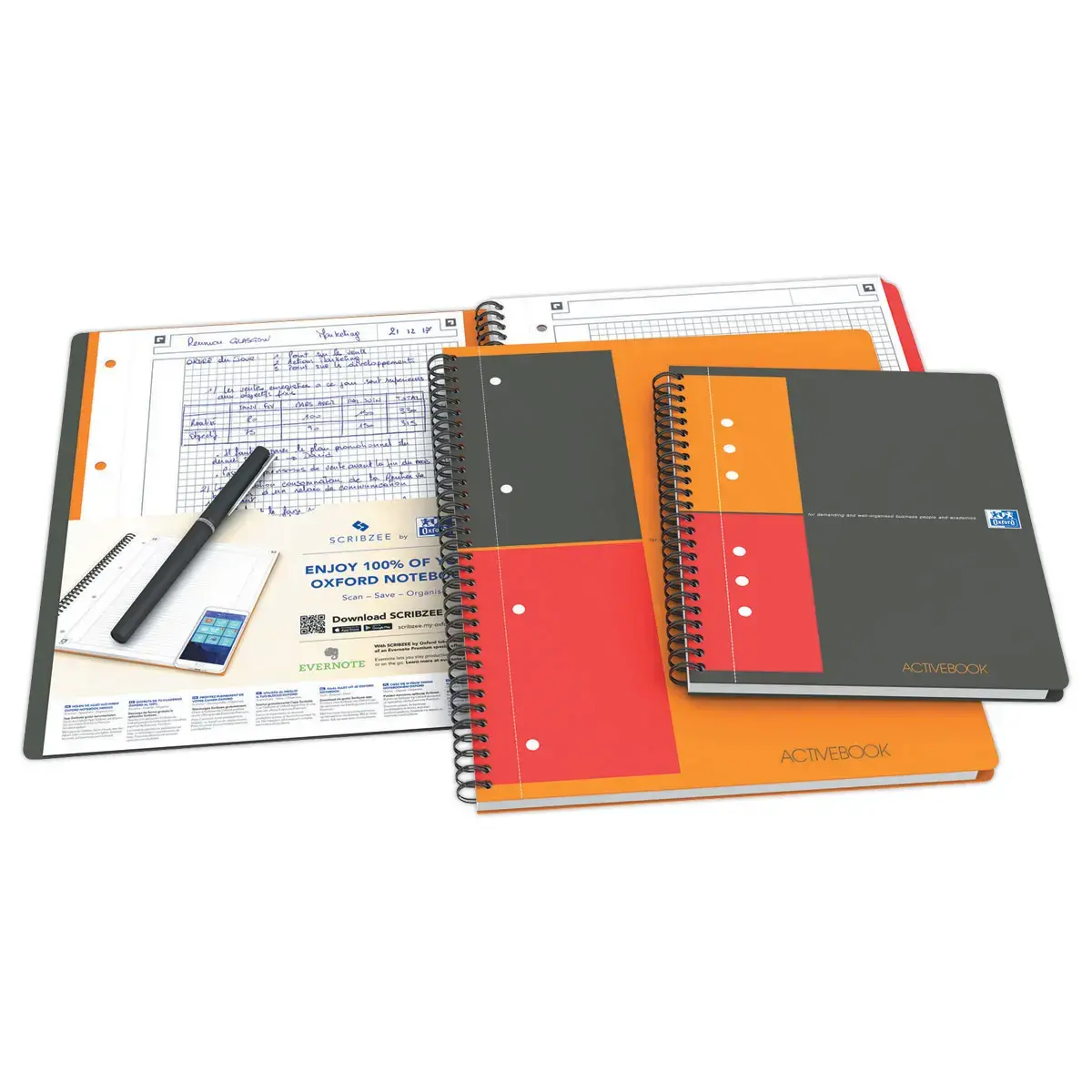 Cahier A4+ activebook International - Oxford photo du produit