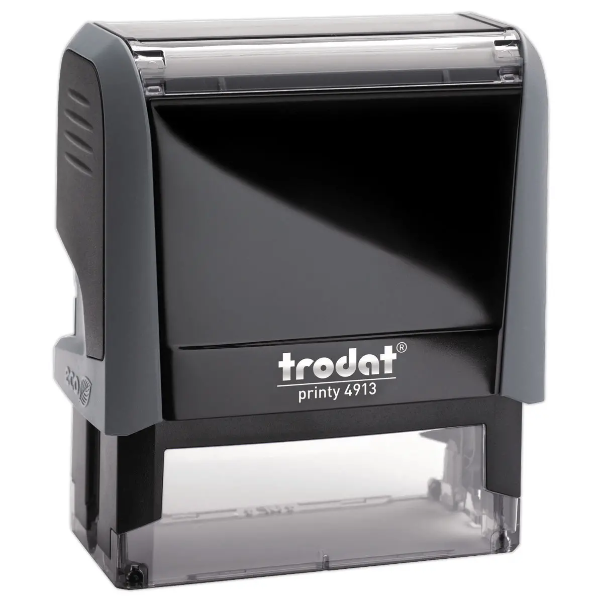 Timbre personnalisable 4913 - Encre noire - 58 x 22 mm - 6 lignes max - Trodat photo du produit