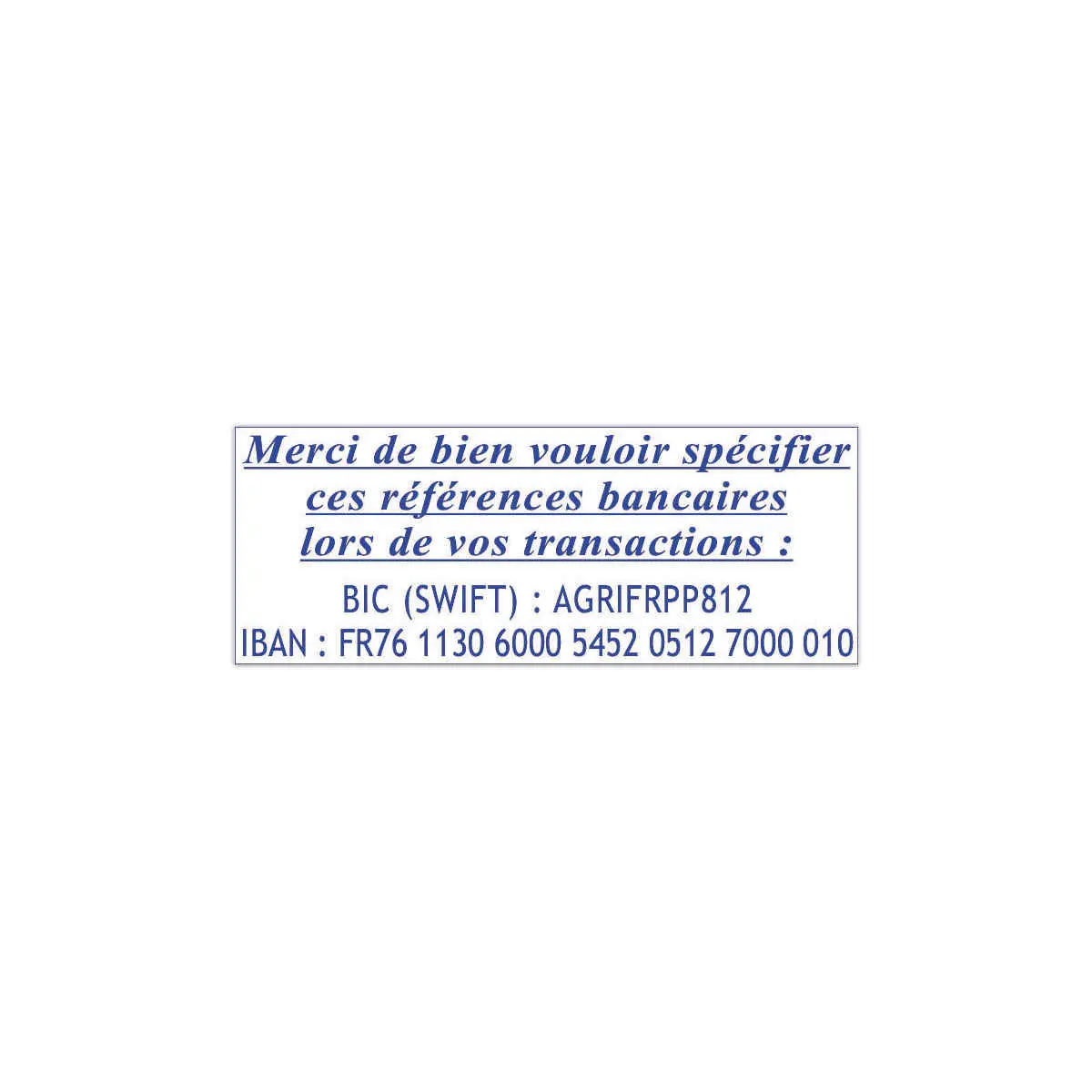 Timbre personnalisable Printy 4913 - Encre bleue - 6 lignes max - Trodat photo du produit