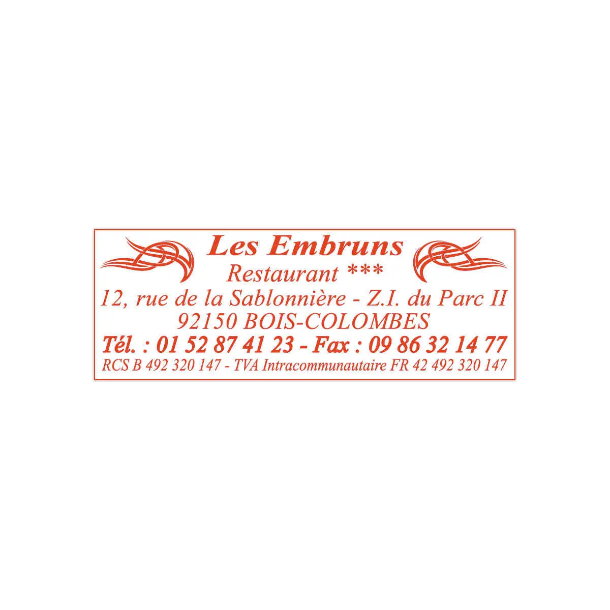 Timbre personnalisable Printy 4915 - Encre rouge - 70 x 25 mm - 7 lignes max. photo du produit