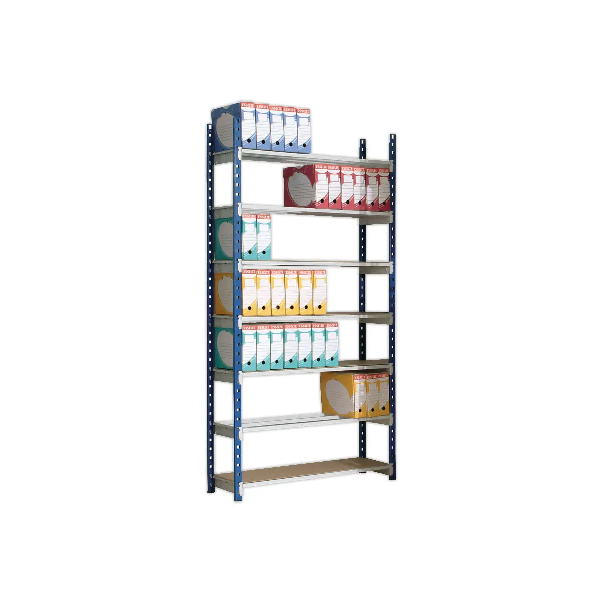 Rayonnage archives élément complémentaire 7 étagères P35 photo du produit
