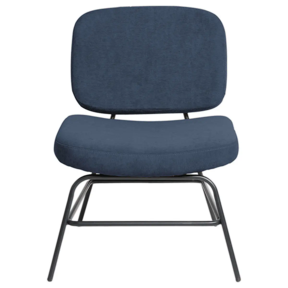 Chaise CURVE Bleu Monté photo du produit