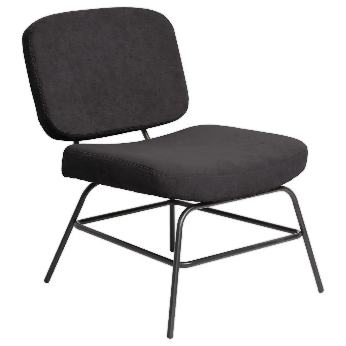 Chaise CURVE Anthracite photo du produit