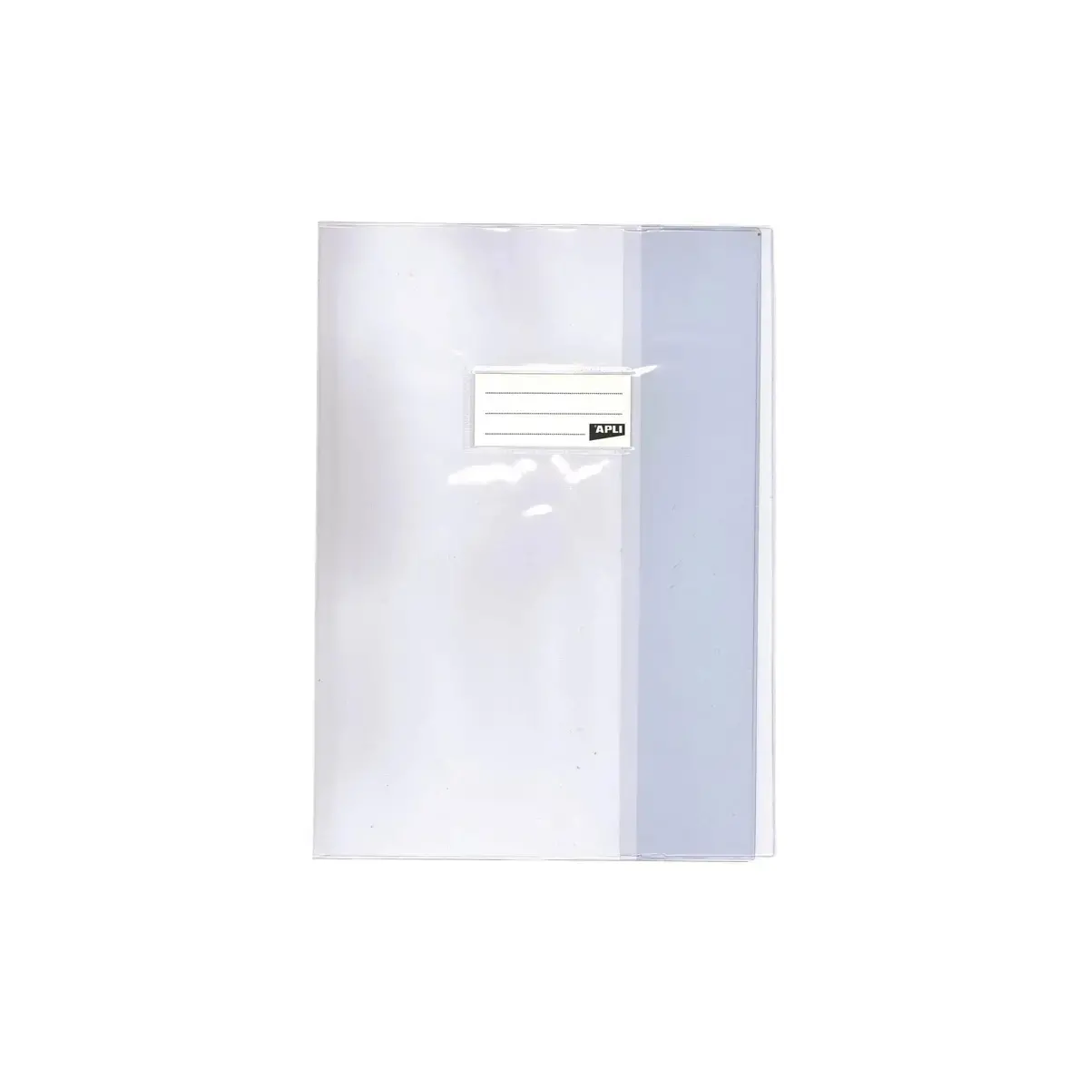 Protège-cahier - 17 x 22 cm - Polypropylène 19/100ème - Transparent - Apli photo du produit