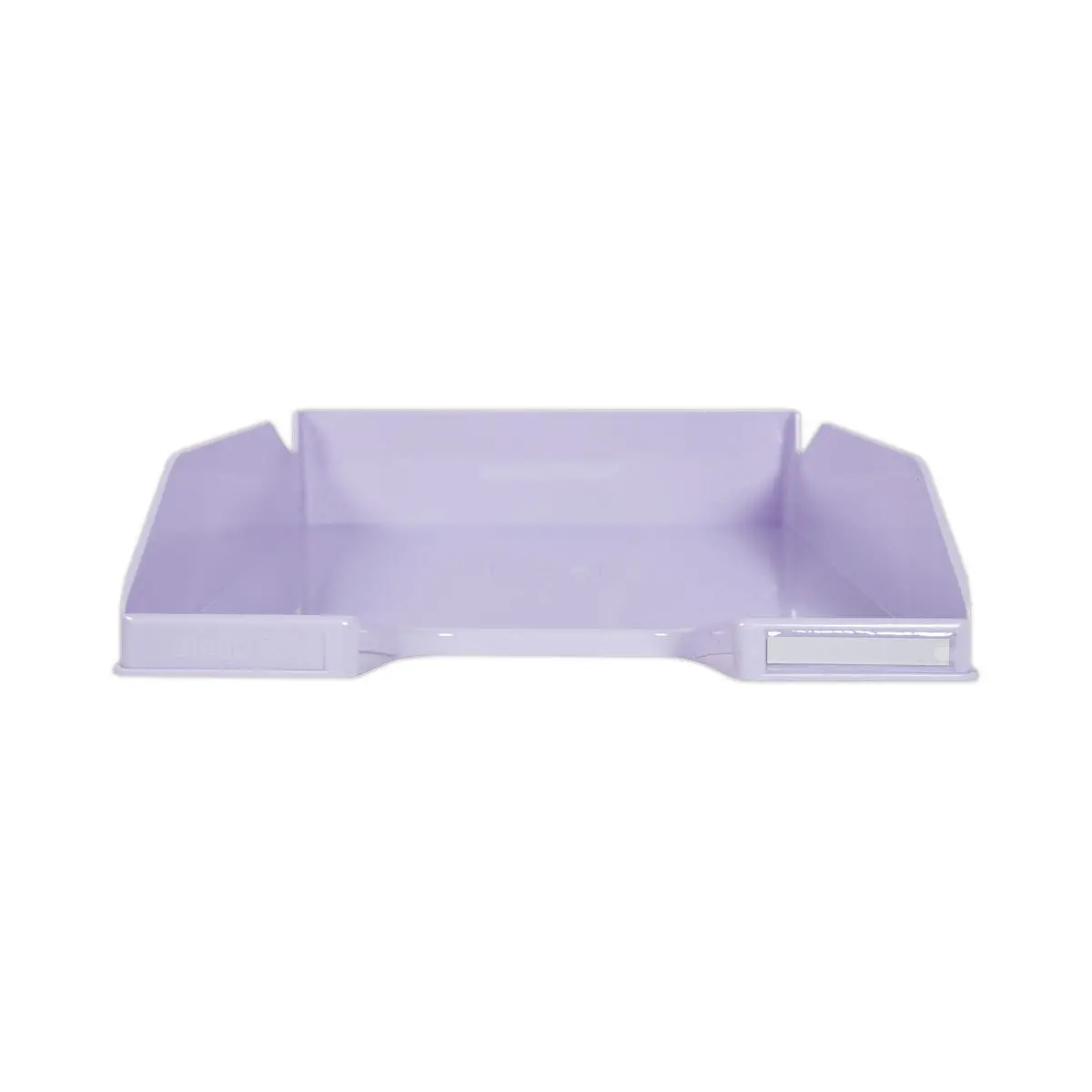 Corbeille à courrier Aquarel superposable en PS  - format A4+ violet photo du produit