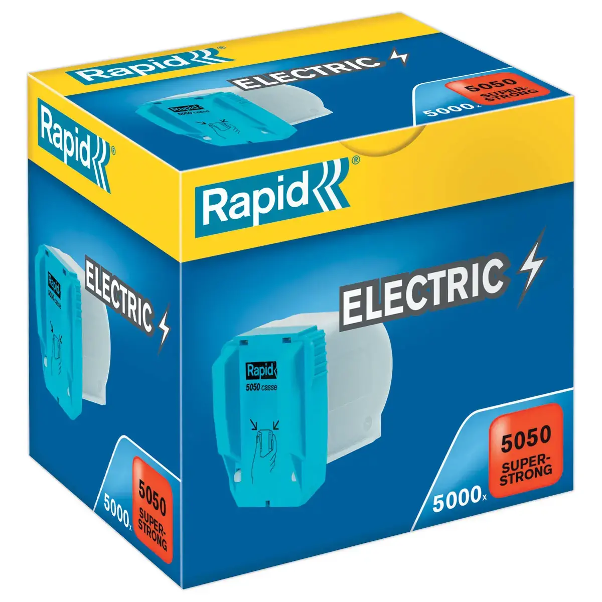 5000 Agrafes pour agrafeuse &eacute;lectrique 5050 - Rapid photo du produit