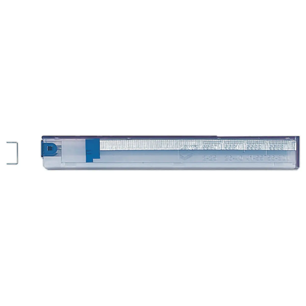 Boite de 5 cassettes d'agrafes pour LEITZ 5551 - Type K6 - bleu - LEITZ photo du produit