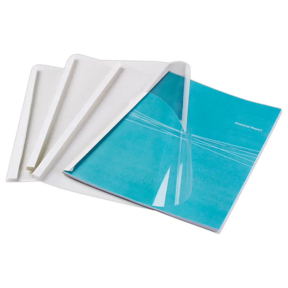 100 Chemises dos pr&eacute;-encoll&eacute; A4 - capacit&eacute; : 91 &agrave; 125 feuilles photo du produit